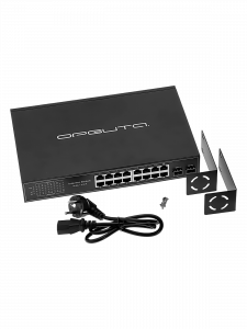 Орбита OT-VNP40 Коммутатор неуправляемый (10/100/1000Мбит, 16 портов+2 SFP)